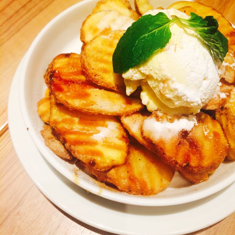 キャラメルSALTポテト(ワイアードカフェ 京都ポルタ店 （WIRED CAFE）)