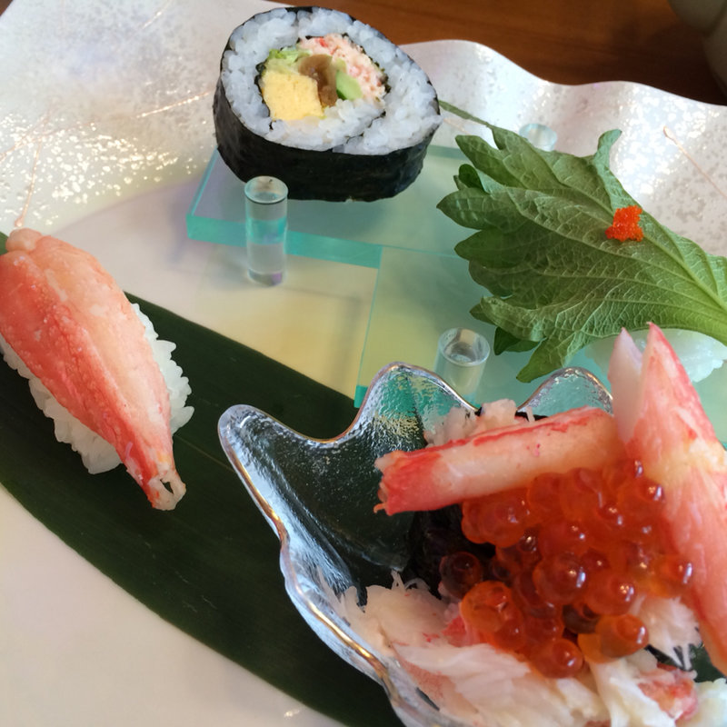 お寿司盛り合わせ(西尾 甲羅本店)