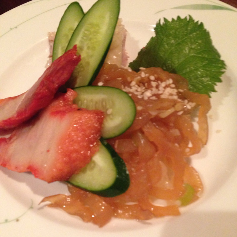 前菜3種盛り合わせ(Shanghai Dining 状元樓)