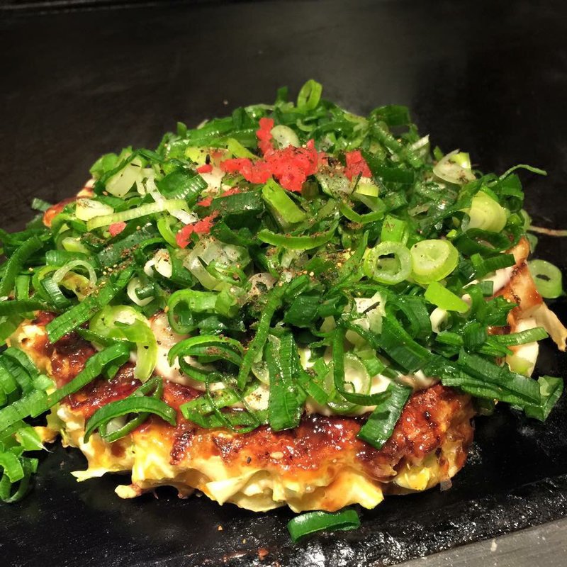 ネギ焼き(お好み焼 美津の)