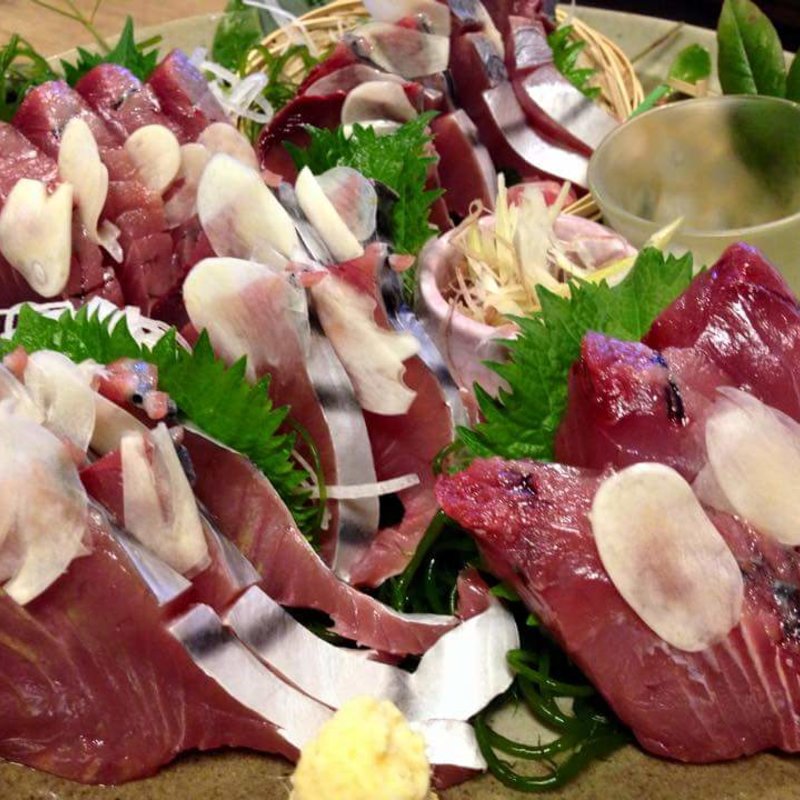 かつおのさしみ(はがん )