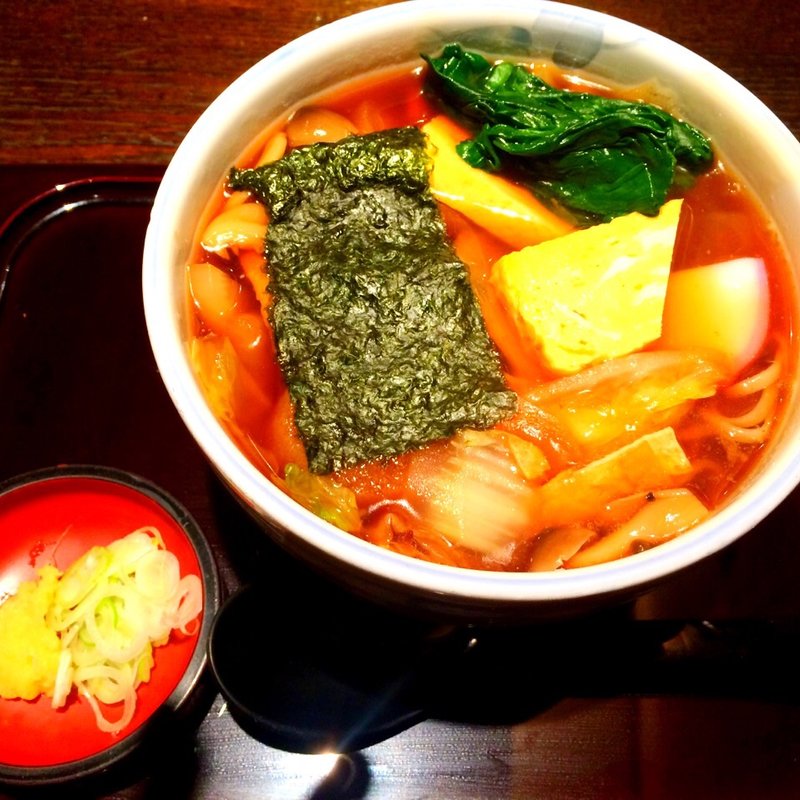 野菜あんかけそば(そば処仙波 （そばところ・せんば）)