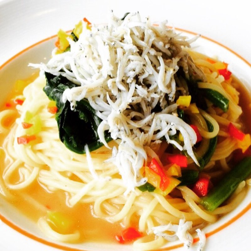 シラス和風パスタ(ダッキーダック キッチン 調布パルコ店)