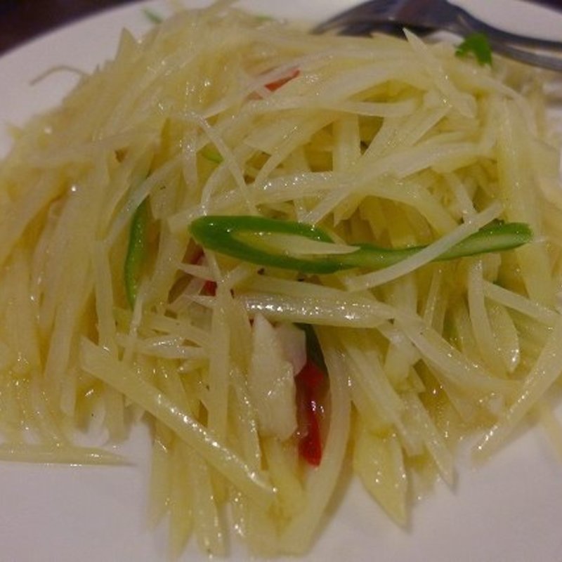 千切りジャガイモの冷菜(味香苑 １号店 （ミカエン）)