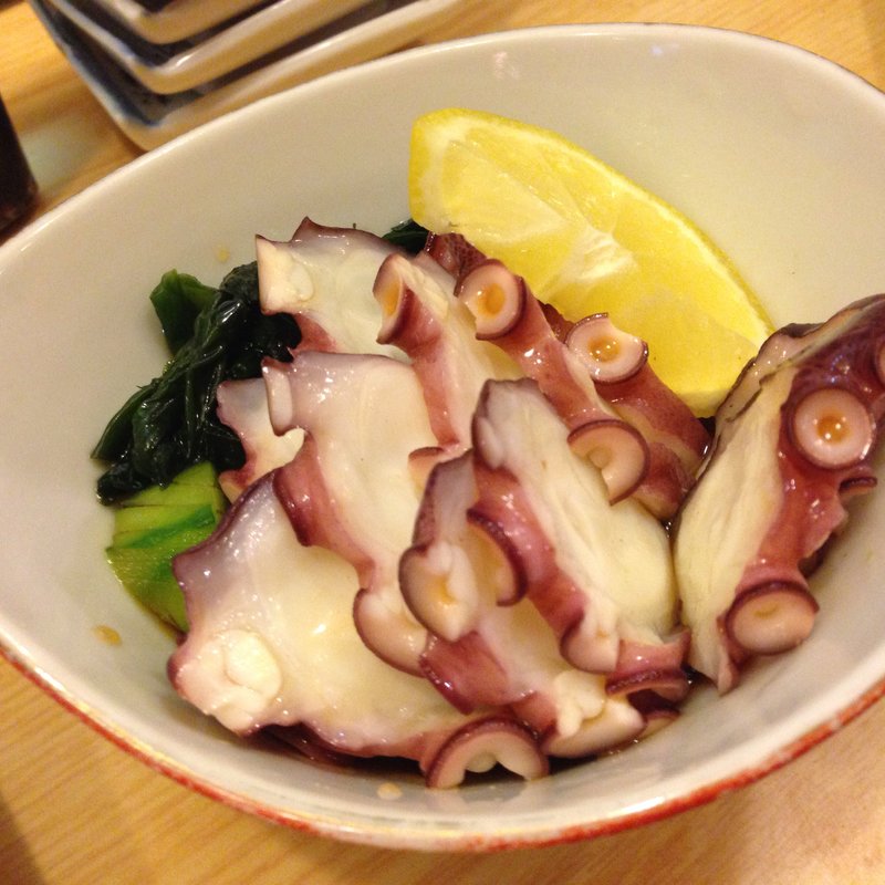 たこ酢(神東寿司)