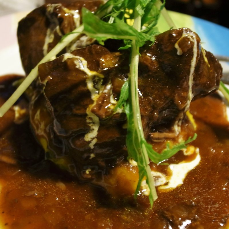 牛肩ロースの赤ワイン煮(河崎2丁目食堂 )