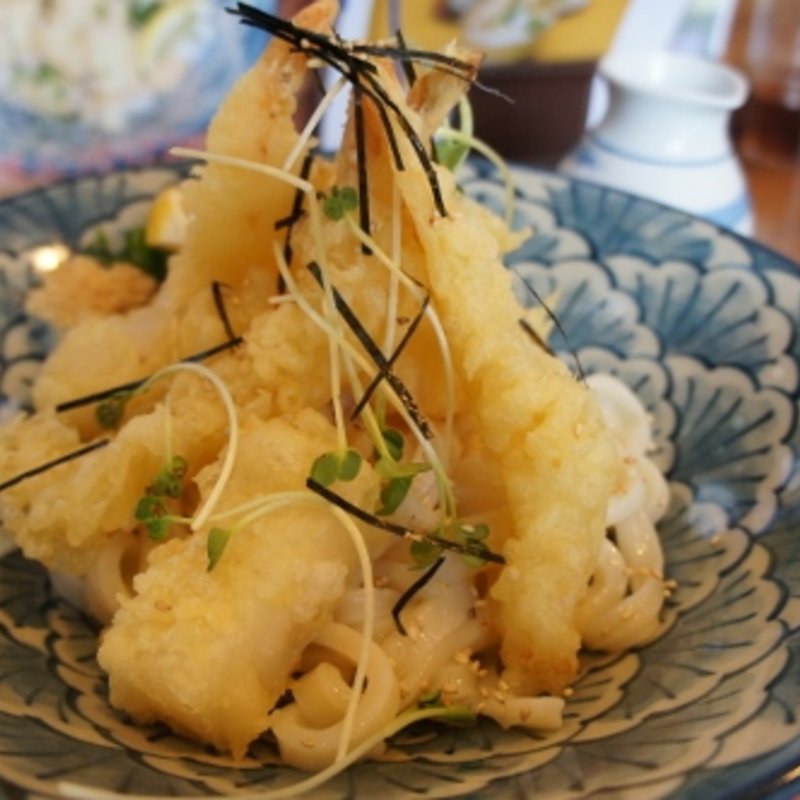 海老餅ぶっかけ(つるかめ)