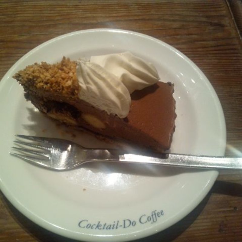 チョコバナナタルト(コクテル堂コーヒー 二子玉川店)