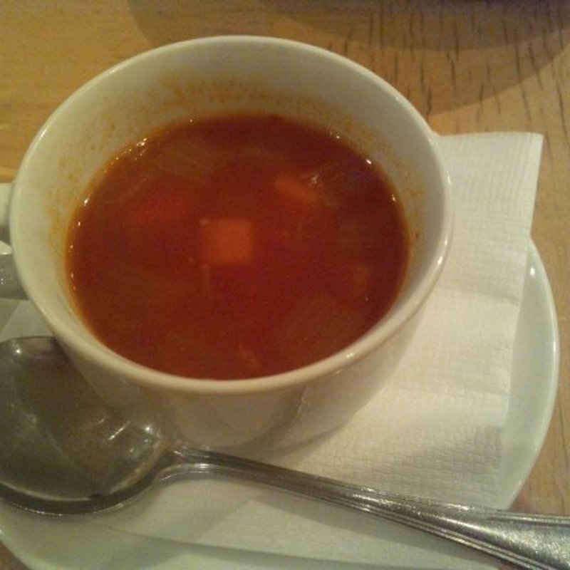 マンハッタンクラムチャウダーsサイズ(エコファームカフェ632原宿)