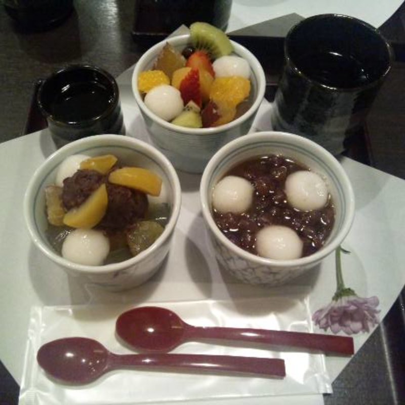 そばちょこ三種(武蔵野茶房 府中店 （ムサシノサボウ）)