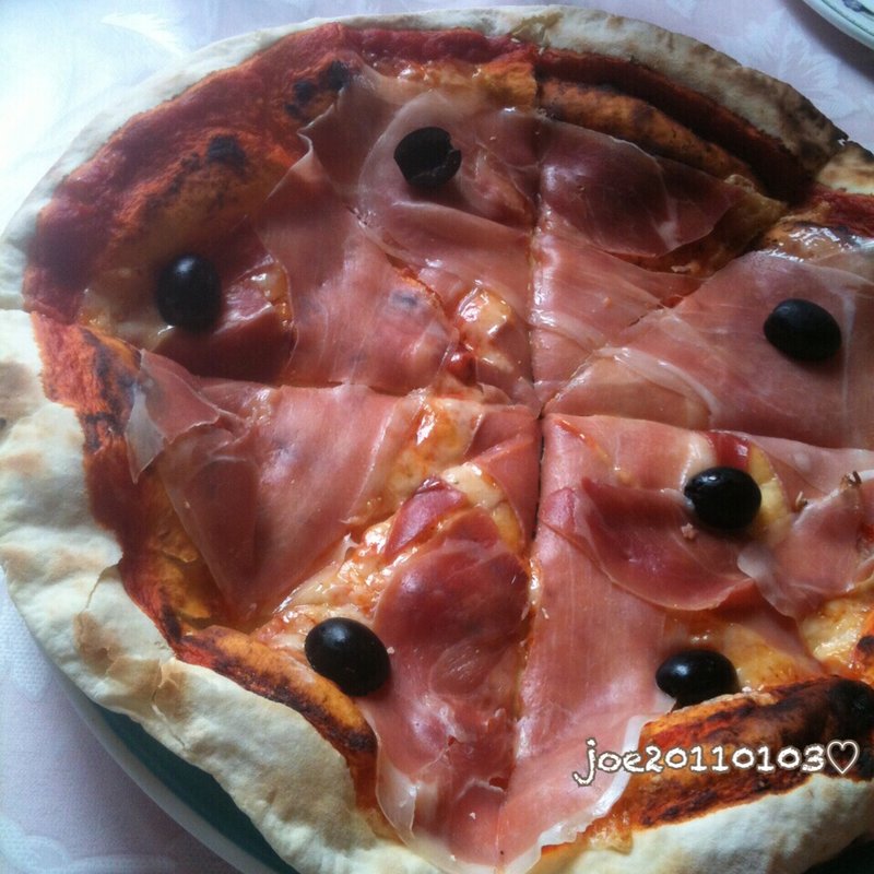 生ハムピッツア(ジョイア・ミーア那須本店)