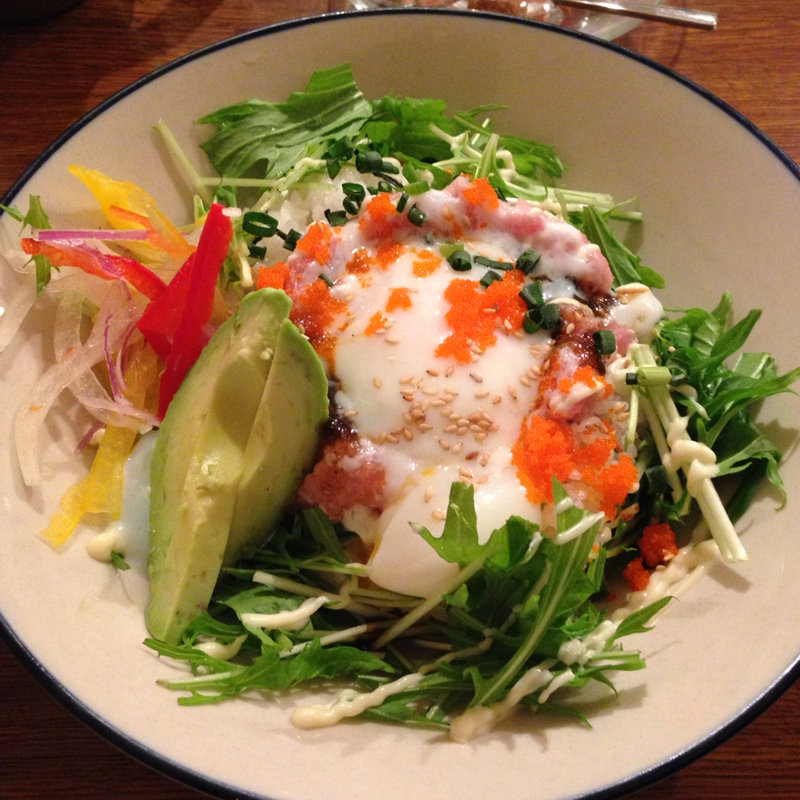 ネギトロ”ON-TAMA”ボウル(WIRED CAFE 上野店)