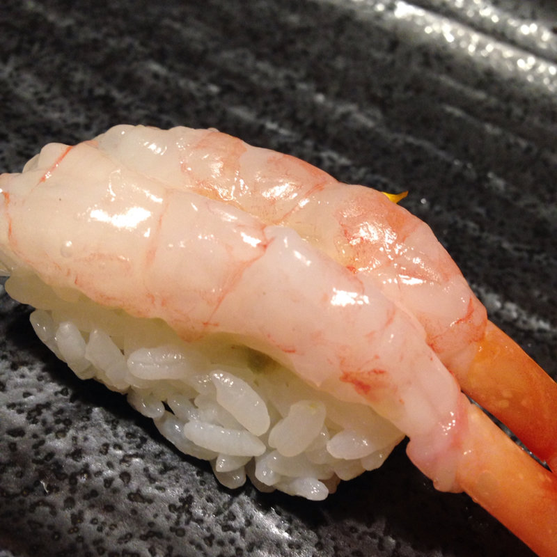 ボタン海老(すし屋の磯勢)