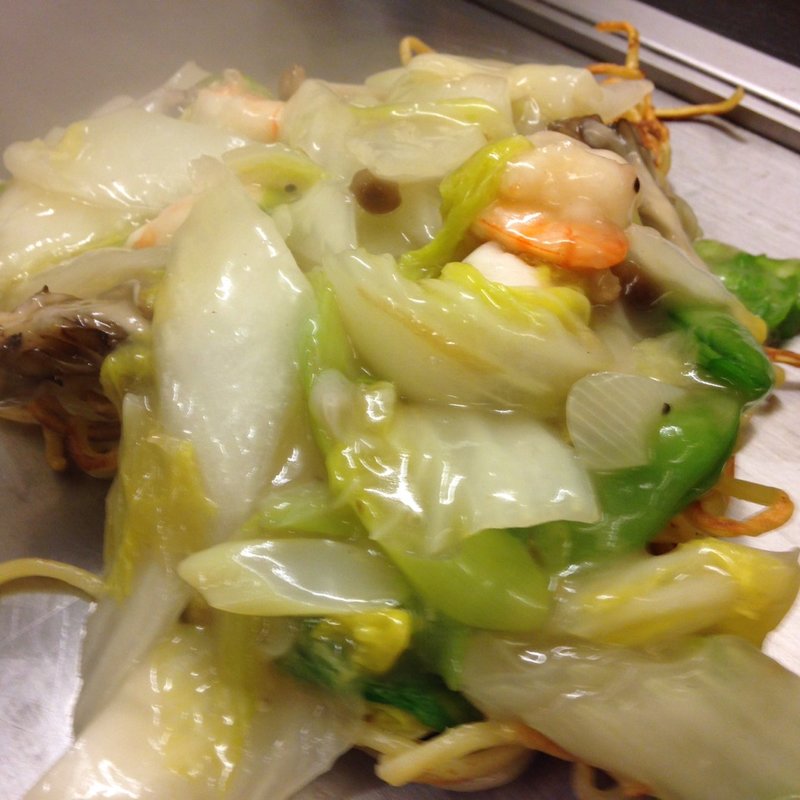 海鮮あんかけ焼そば（塩）(なかちゃん )