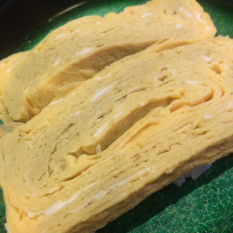 自家製デカネタ玉子握り(なごやか亭 草津木川店 )