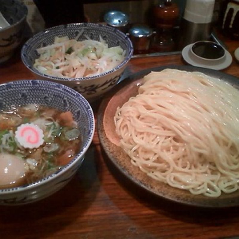 味玉煮干つけ麺(つけ麺大臣)