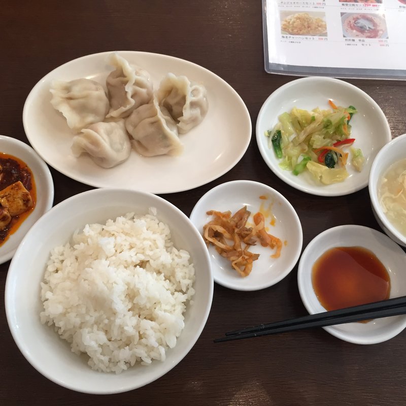 水餃子5個入りセット(一味玲玲 新橋本店)