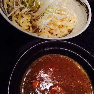 平打ち太麺 中　カレー味(つけ麺渡辺製麺 )