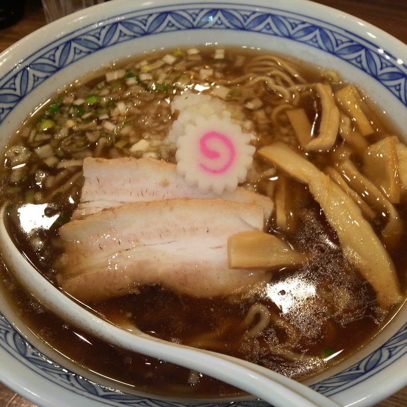 中華そば（並盛180g）(めいげんそ)