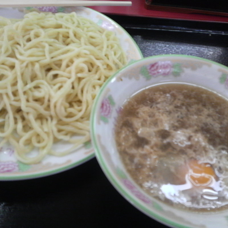 つけ麺 玉子入り(丸長 つくば店)
