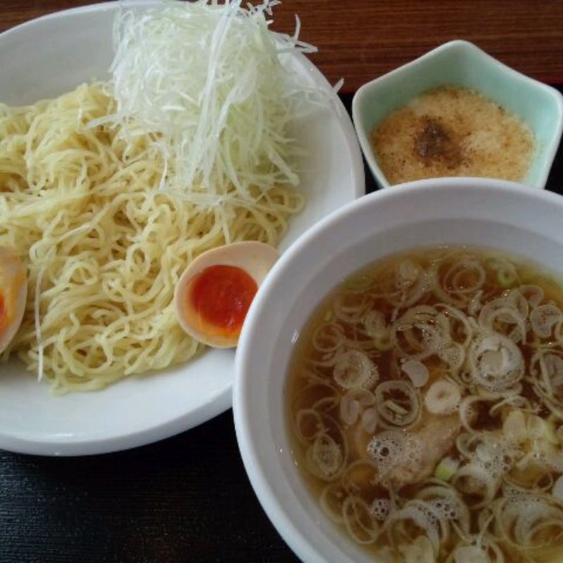 のらや流 つけ麺（普通200g＋味玉子＋白ねぎ(のらや )