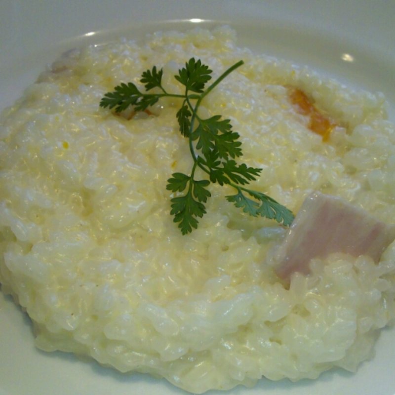 かぼちゃとベーコンのリゾット(レグーミ （Legumi Cafe&Dining）)