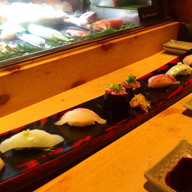 握り盛り合わせ(田舎料理すずらん )