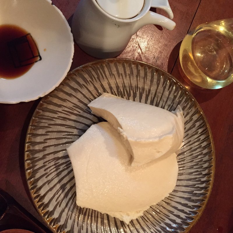 なごり雪（ざる豆腐）(手打ちそば 日曜庵)