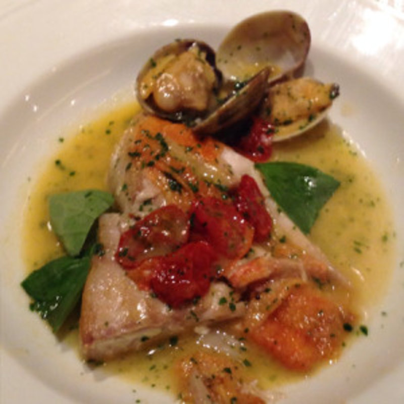 シェフのおすすめディナーコース(アクアパッツァ)