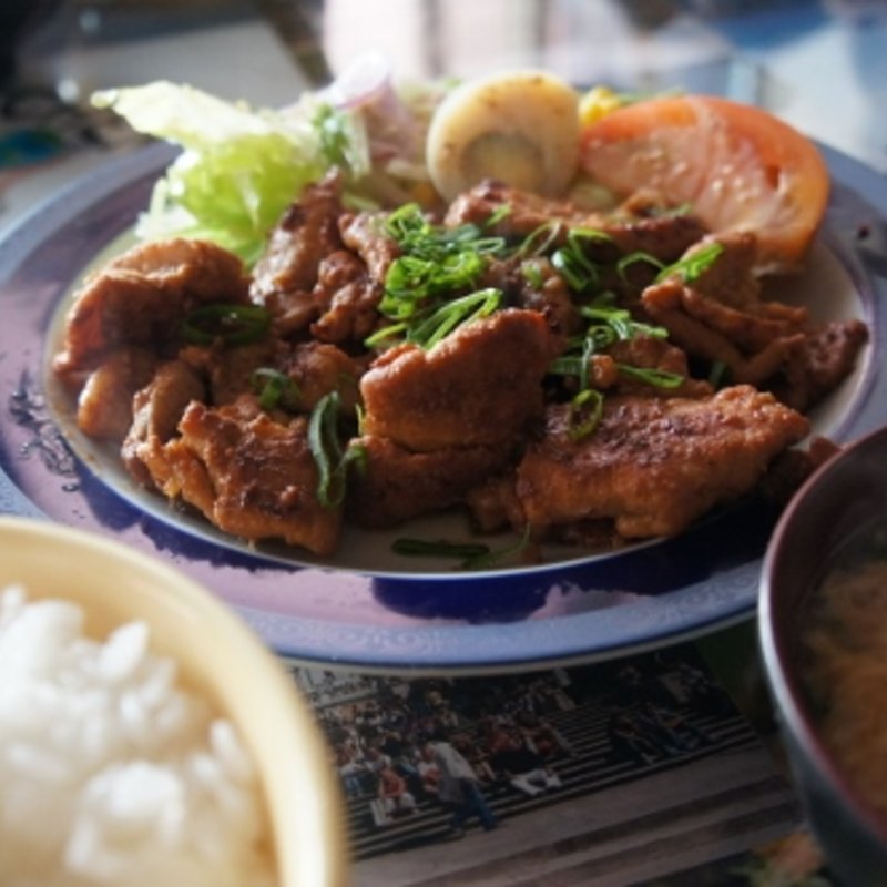 生姜焼き定食(食堂　せかい （WORLD KITCHEN）)