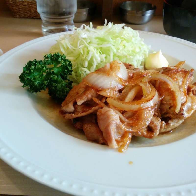 ポーク生姜焼き(カフェ アラビカ )