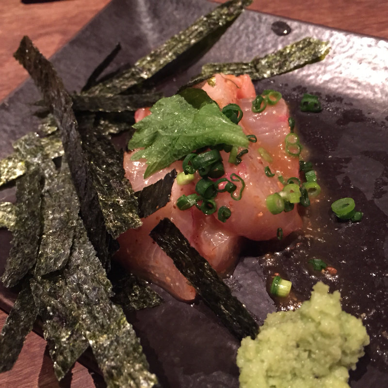 カンパチ刺身(焼とりの八兵衛 六本木ヒルズ店 )