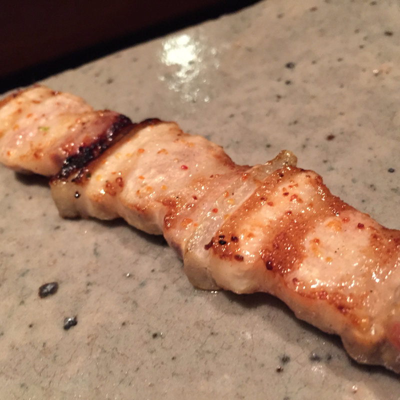 豚バラ串(焼とりの八兵衛 六本木ヒルズ店 )