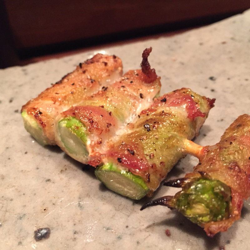 アスパラベーコン(焼とりの八兵衛 六本木ヒルズ店 )