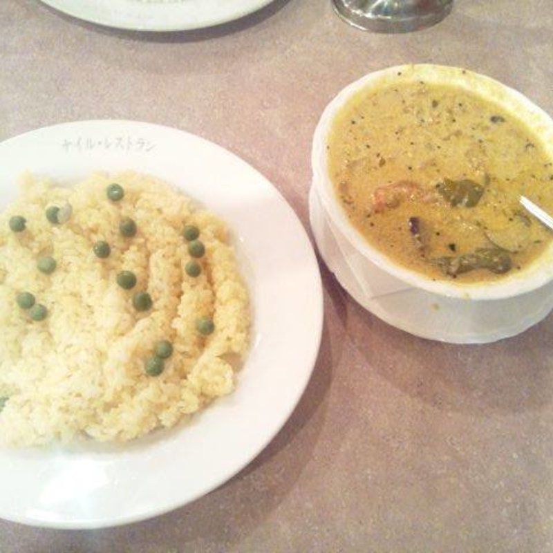 ヨーグルトカレーライス(ナイルレストラン)