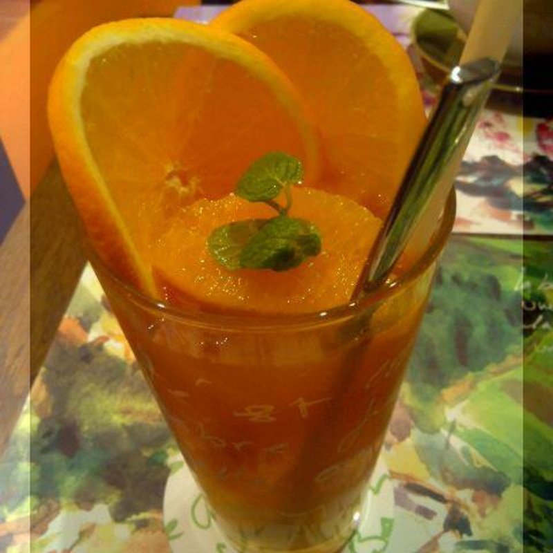 オレンジアイスティー(ロクシタンカフェ 新宿店 （Cafe dOlivier）)