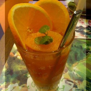 オレンジアイスティー(ロクシタンカフェ 新宿店 （Cafe dOlivier）)