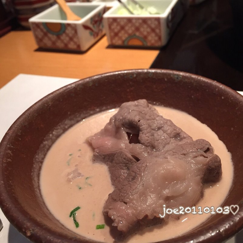 国産牛ロース肉しゃぶしゃぶ（ランチ）(木曽路 南千住店)