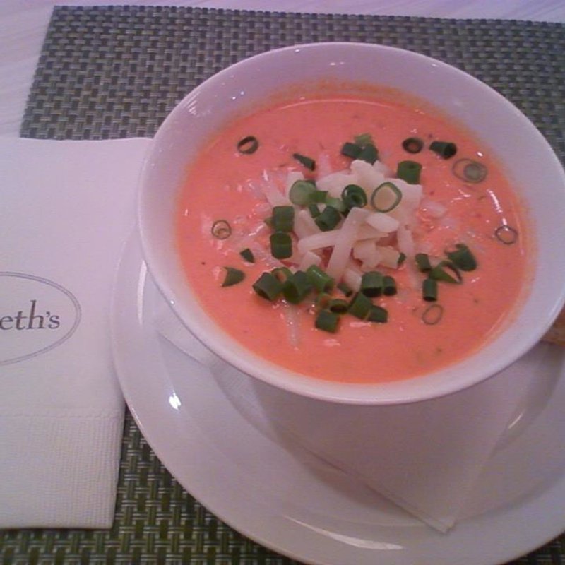ベルベッティークリームトマトスープ(Sarabeth's ルミネ新宿店)