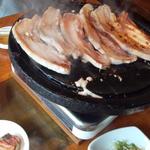 オンドル石生サムギョプサルセット