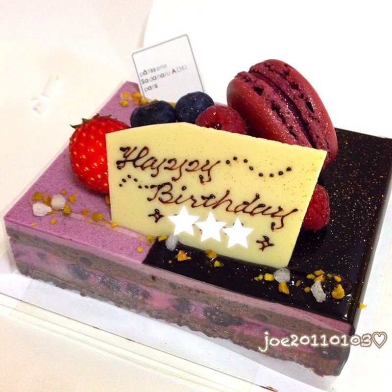 カシスィエ(パティスリー・サダハル・アオキ・パリ 渋谷ヒカリエ ShinQs 東横のれん街店)