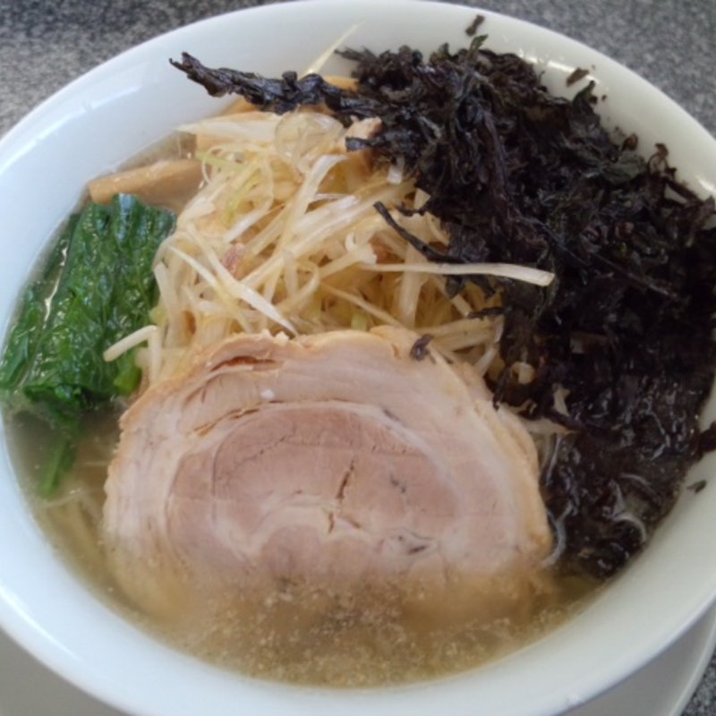 岩のり塩ラーメン＋白髪ネギ＋麺大盛(みらい 69' （ミライロックン）)