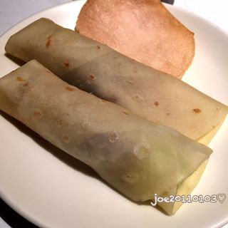 北京ダック(中国料理「星ヶ岡」)