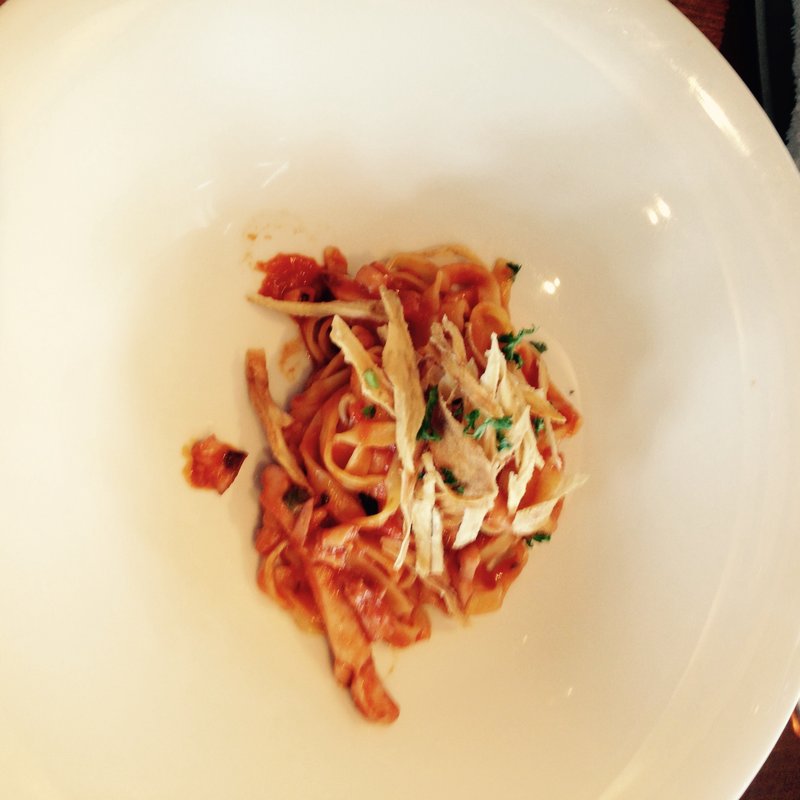 するめ烏賊と新牛蒡のトマトソース(OCEAN Casita)