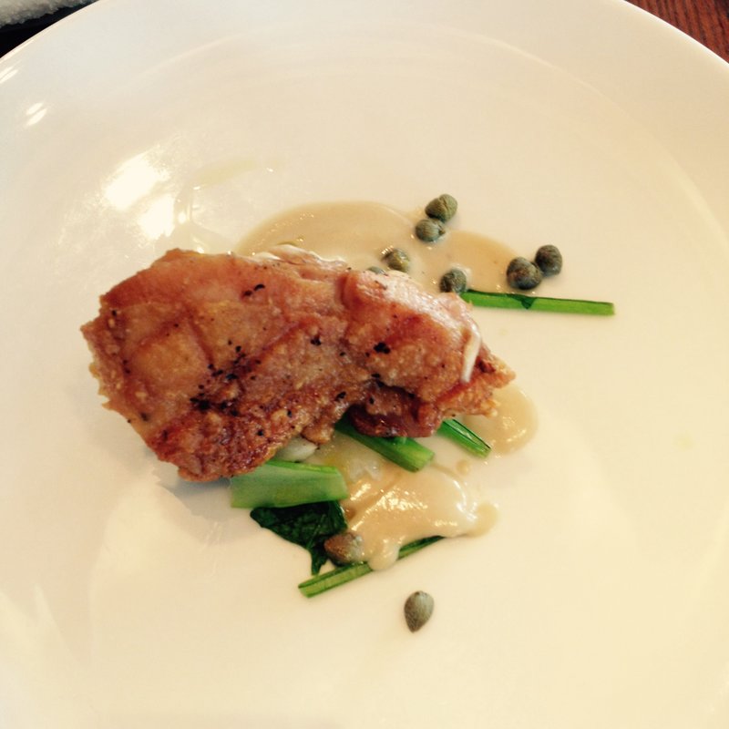 若鶏のグリル バーニャカウダソース(OCEAN Casita)