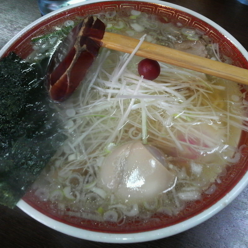 塩そば＋半熟味付玉子(中華そば 浜田屋 ・ 本店 )