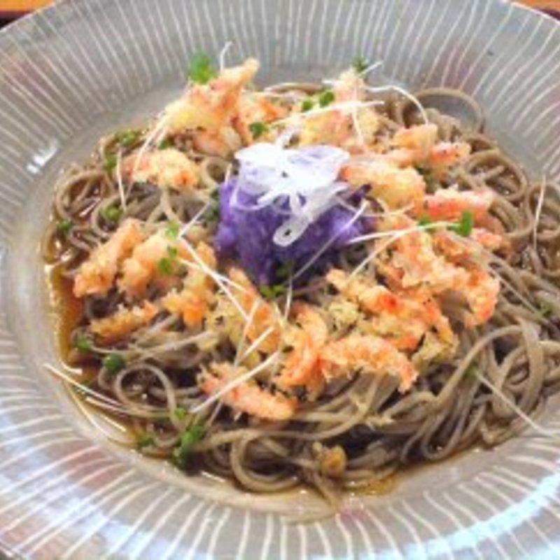 海老おろしそば(山帰来 )