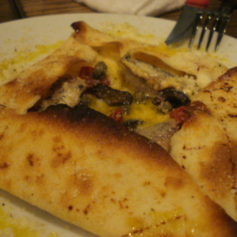 キノコとチーズのガレット(文世食堂)