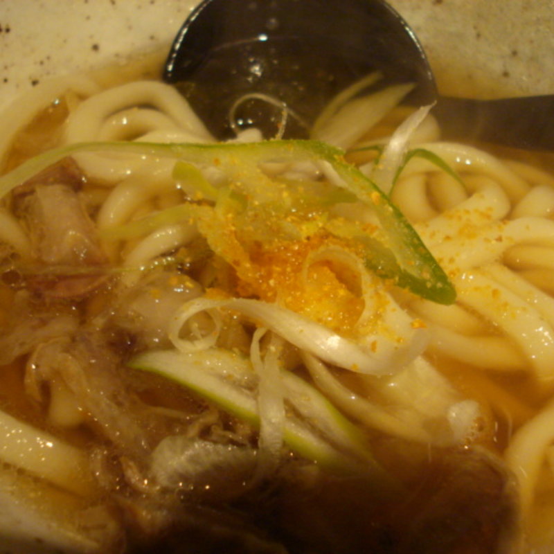 かすうどん(龍の巣 ヒルステップ生駒店 )