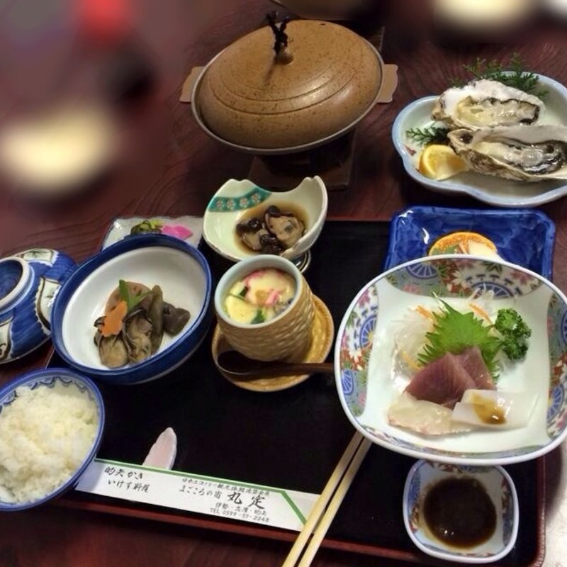 的矢カキ・フルコース(丸定)